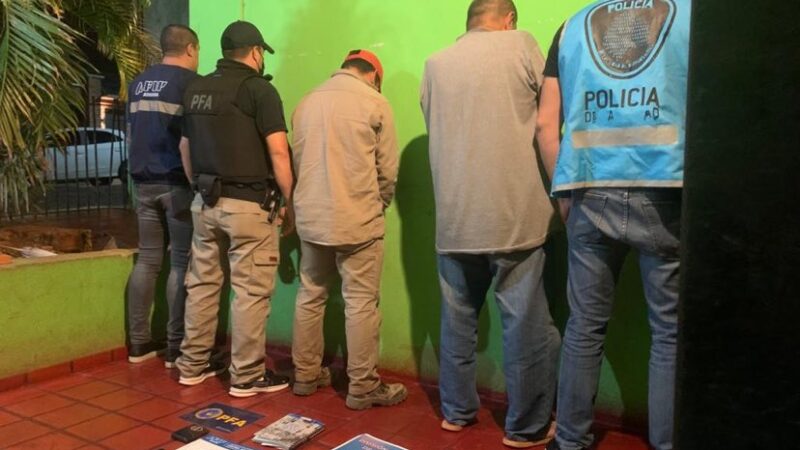 Dos personas fueron detenidas en un operativo llamado “Brujas Verdes”