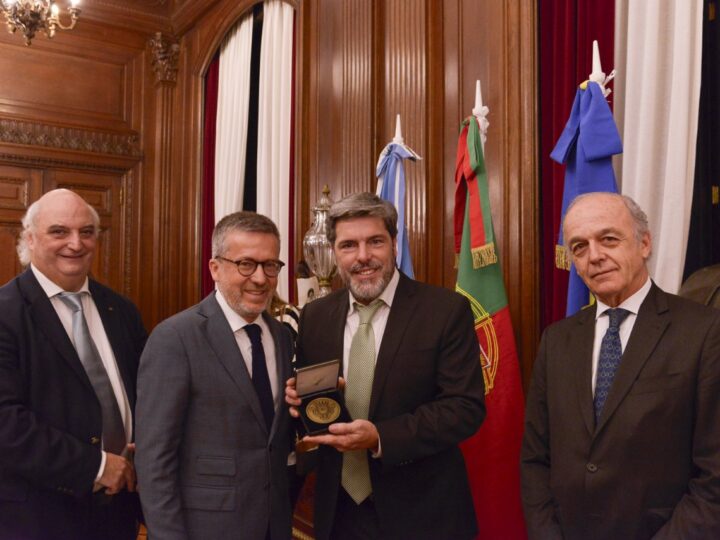 El alcalde de Lisboa visitó la Legislatura Porteña