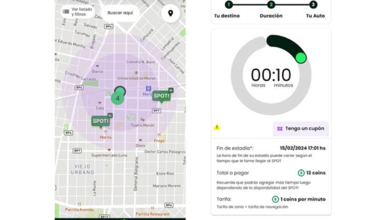 Una Nueva App Simplifica el Estacionamiento en la Ciudad